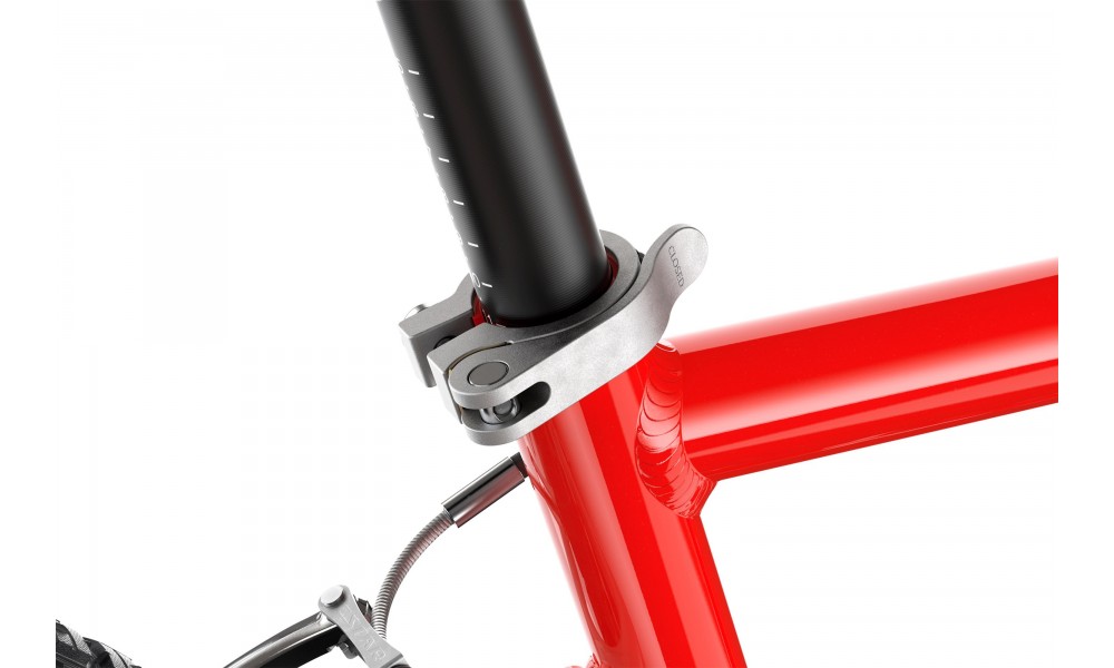 Rower dziecięcy Woom 3 16" - czerwono-biały