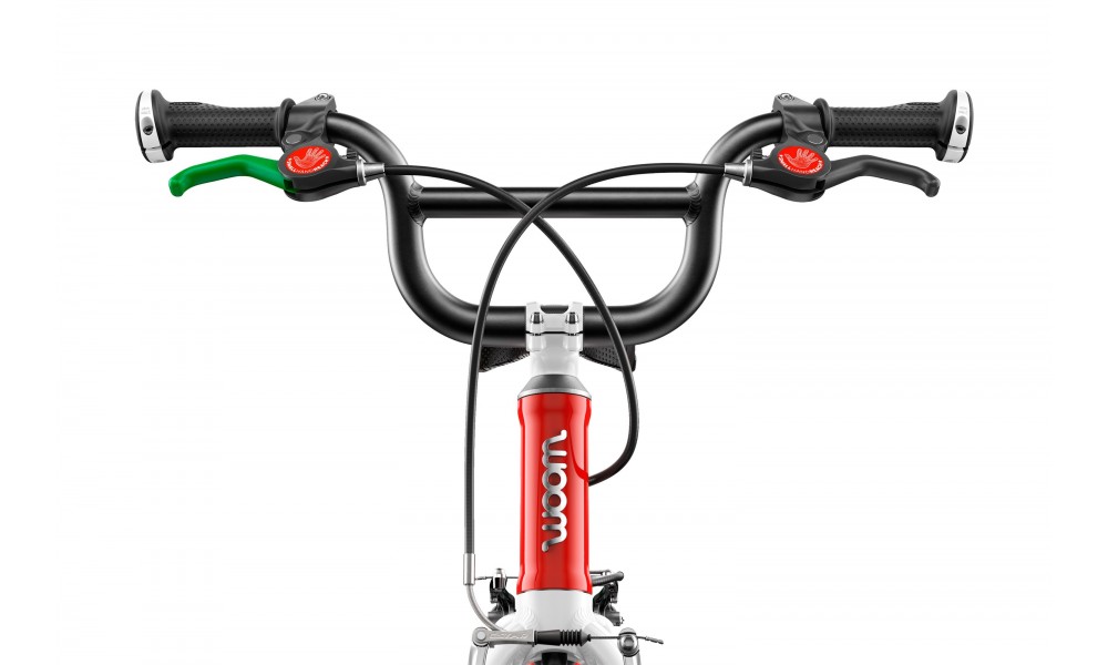 Rower dziecięcy Woom 3 16" - czerwono-biały