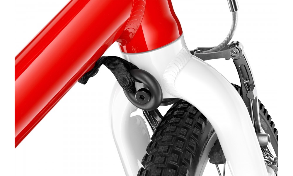 Rower dziecięcy Woom 3 16" - czerwono-biały