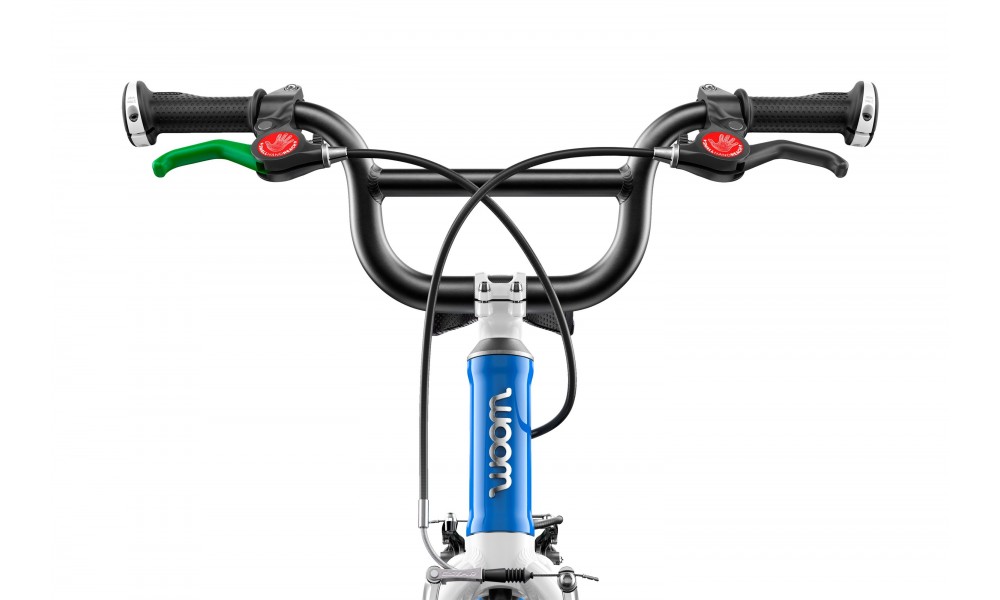 Rower dziecięcy Woom 3 16" - niebiesko-biały