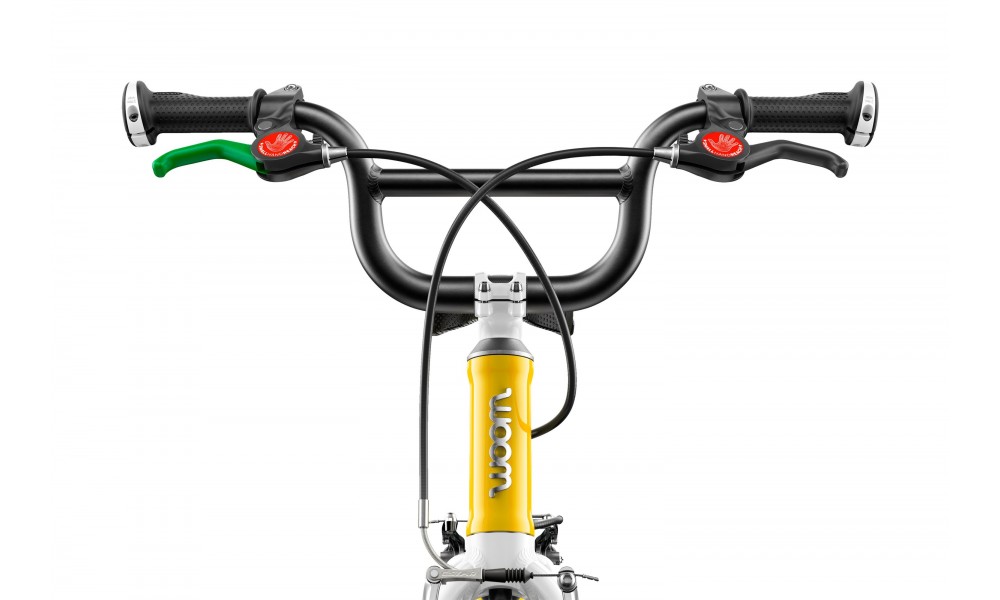 Rower dziecięcy Woom 3 16" - żółto-biały