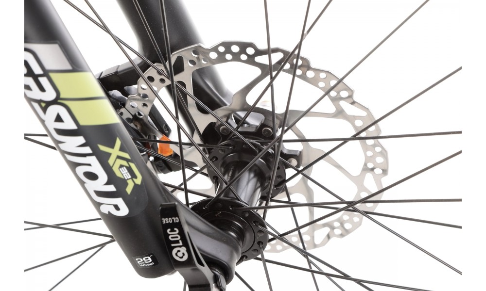 Rower górski Unibike EVO 29 - czarny-zielony