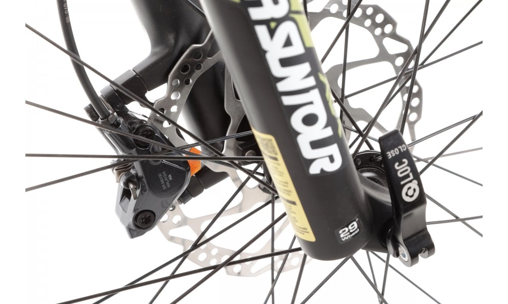 Rower górski Unibike EVO 29 - czarny-zielony