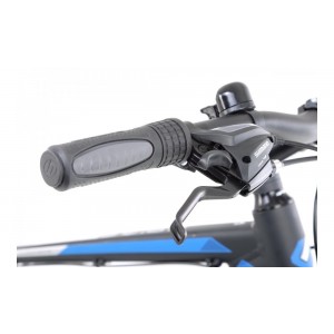 Rower crossowy Unibike Prime Man  - czarny-niebieski 2