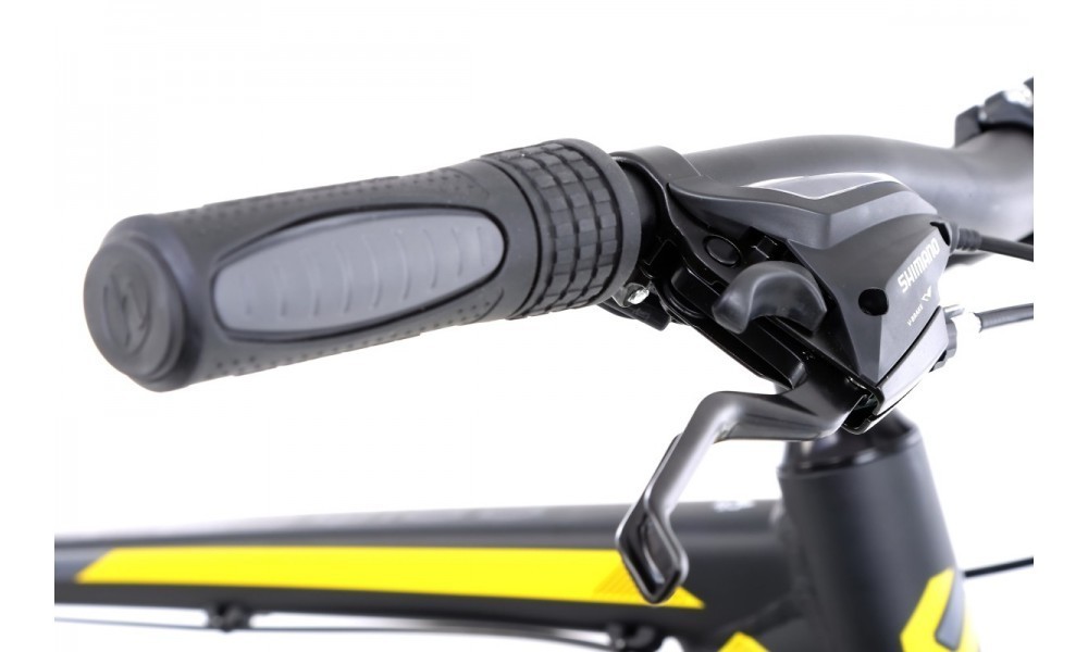 Rower crossowy Unibike Prime Man  - czarny-żółty