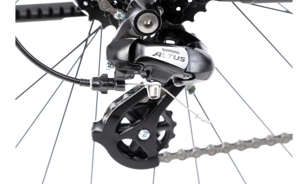 Rower crossowy Unibike Prime Man  - czarny-żółty