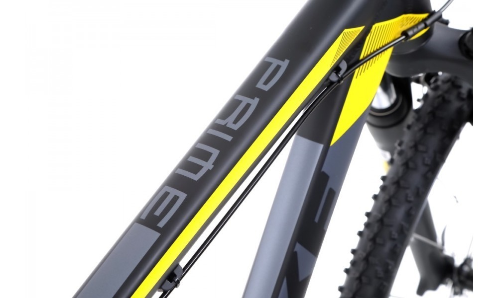 Rower crossowy Unibike Prime Man  - czarny-żółty