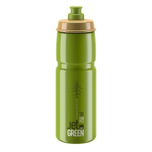 Bidon Elite Jet Green 750ml - zielono-biały 1