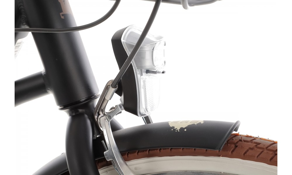 Rower miejski Romet Pop Art Eco 28 - czarny