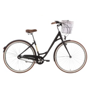 Rower miejski Romet Pop Art Eco 28 - czarny 1