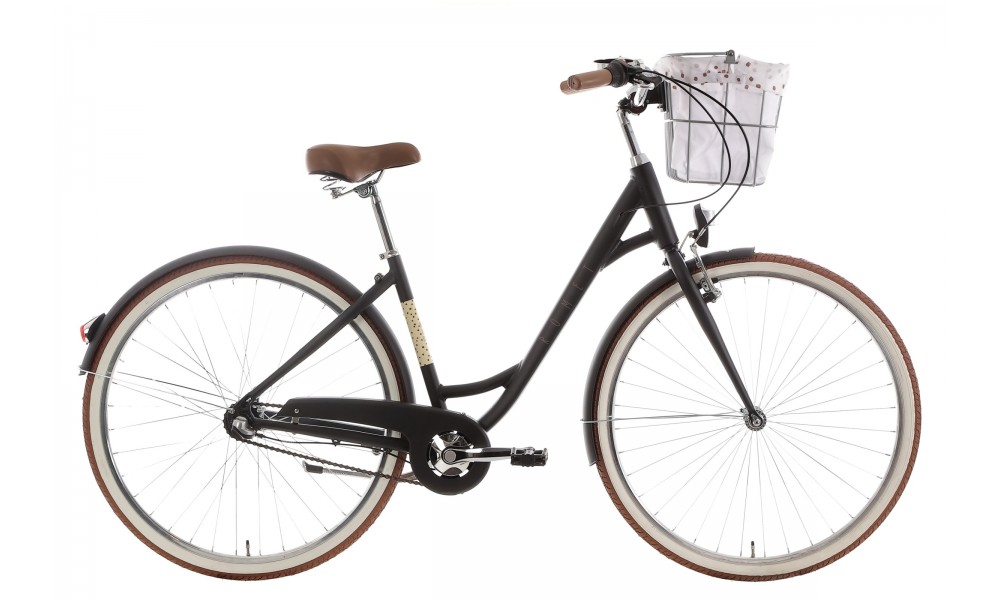 Rower miejski Romet Pop Art Eco 28 - czarny