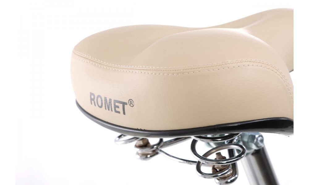 Rower miejski Romet Luiza Classic  - biały