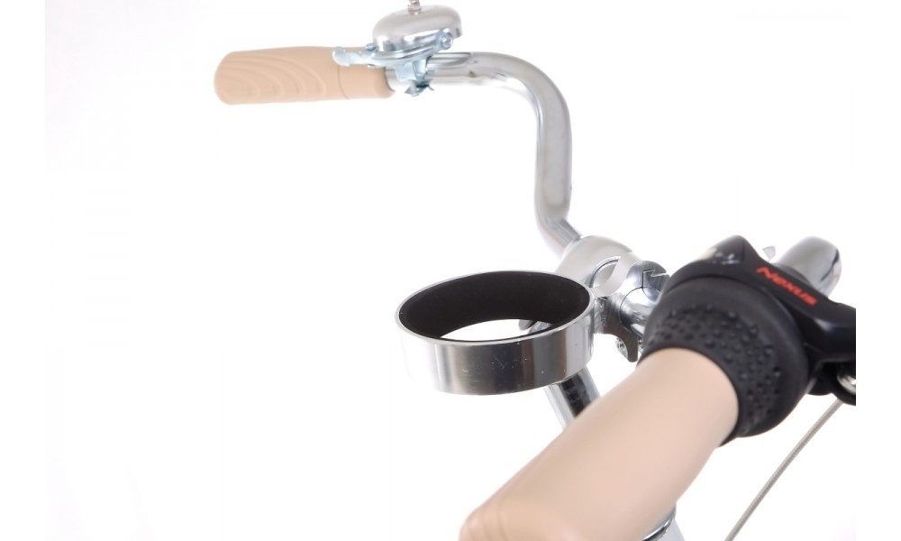 Rower miejski Romet Luiza Classic  - biały