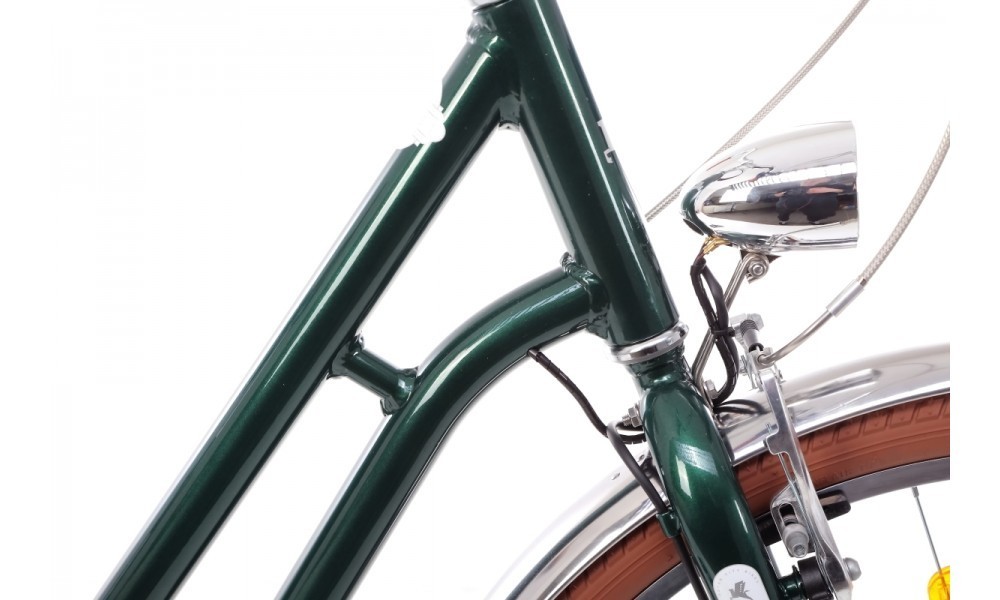 Rower miejski Romet Luiza Classic  - zielony