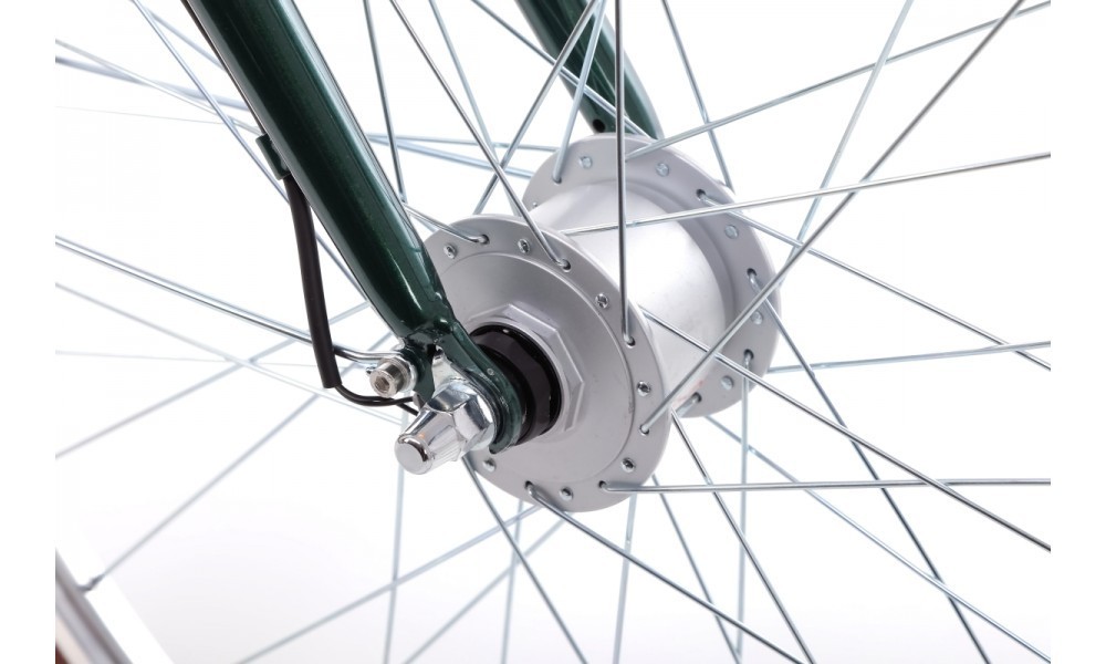 Rower miejski Romet Luiza Classic  - zielony