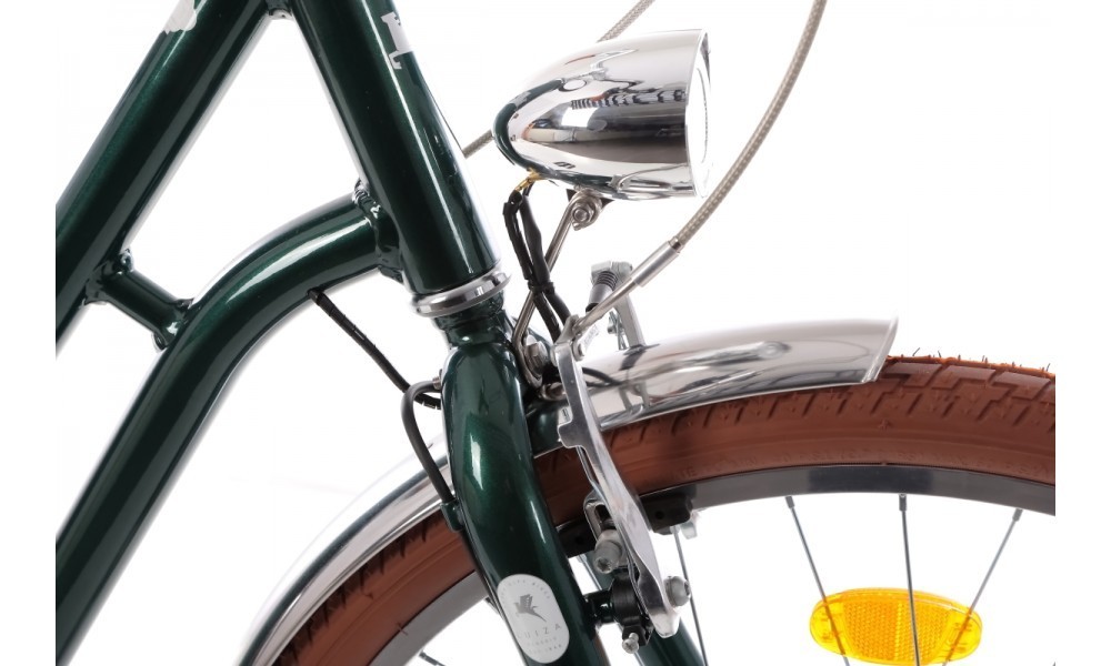 Rower miejski Romet Luiza Classic  - zielony