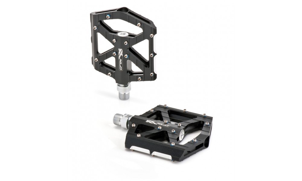 Pedały XLC BMX/Freeride PM-M12 - czarno-srebrny