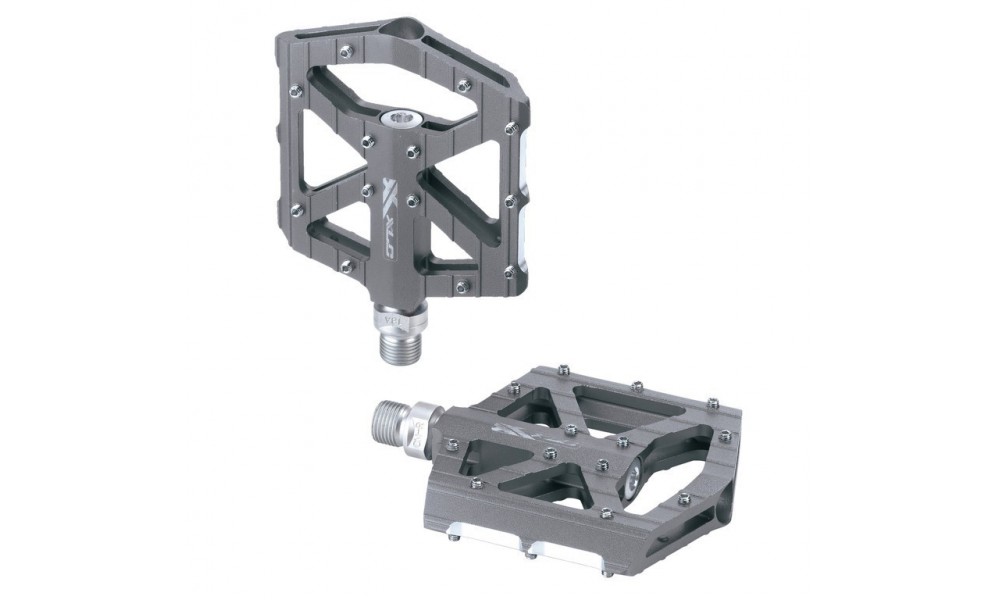 Pedały XLC MTB / Trekking PD-M12- Alu. - szary