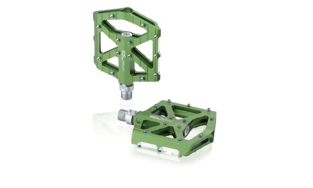 Pedały XLC MTB / Trekking PD-M12- Alu. - zielony