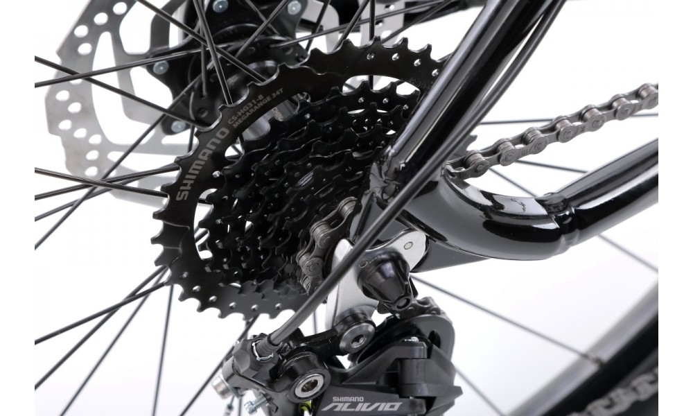 Rower górski Romet Mustang M1 LIMITED - czarno-szary