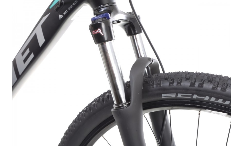 Rower górski Romet Mustang M1 LIMITED - czarno-turkusowy