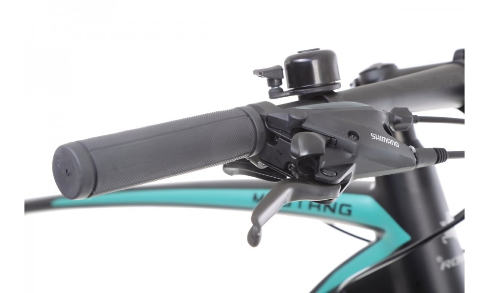 Rower górski Romet Mustang M1 LIMITED - czarno-turkusowy