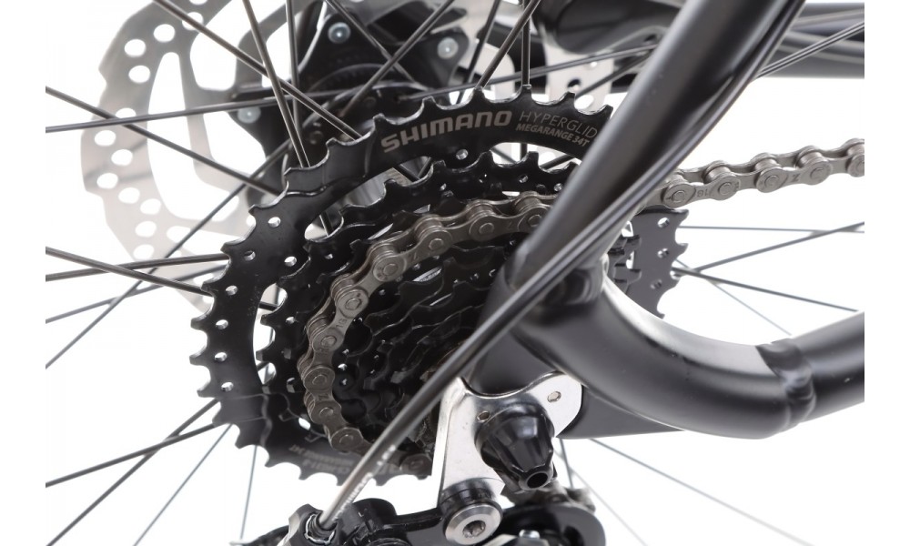 Rower górski Romet Mustang M1 LIMITED - czarno-turkusowy