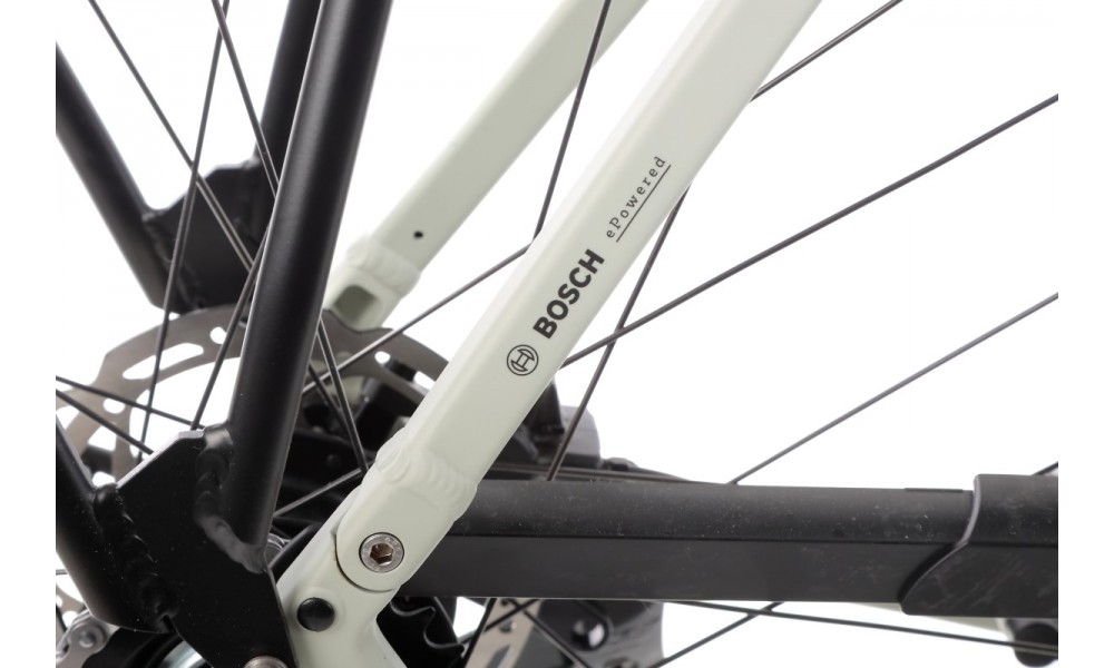 Rower trekkingowy elektryczny Winora Sinus N5f Eco Gent - szary