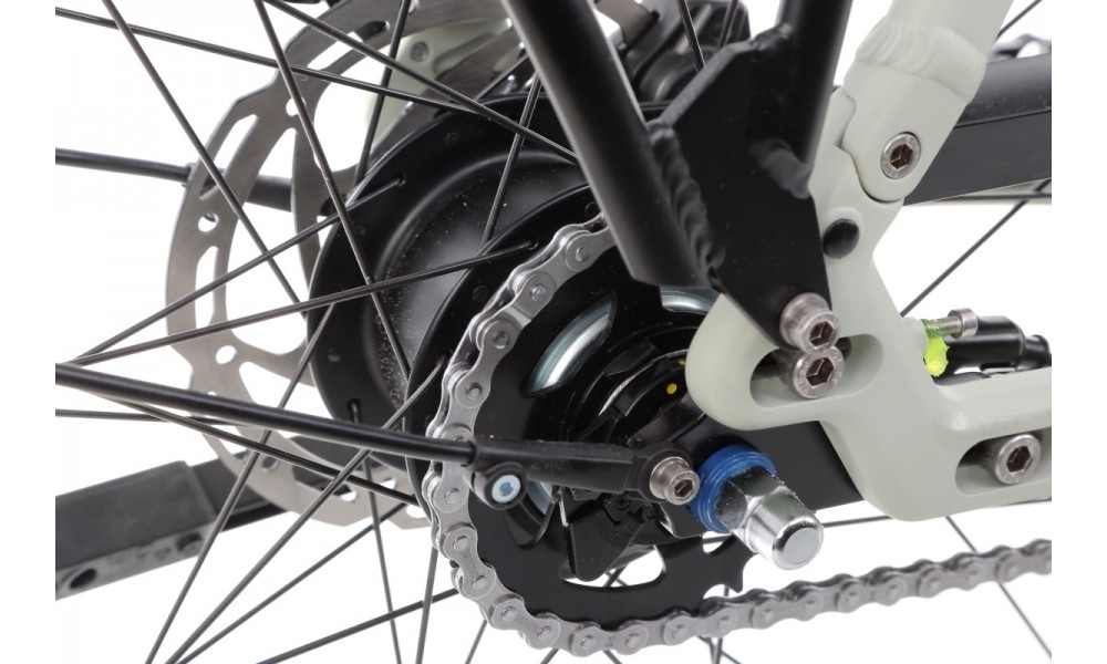 Rower trekkingowy elektryczny Winora Sinus N5f Eco Gent - szary