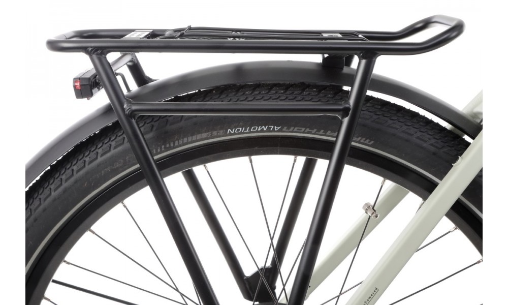 Rower trekkingowy elektryczny Winora Sinus N5f Eco Gent - szary