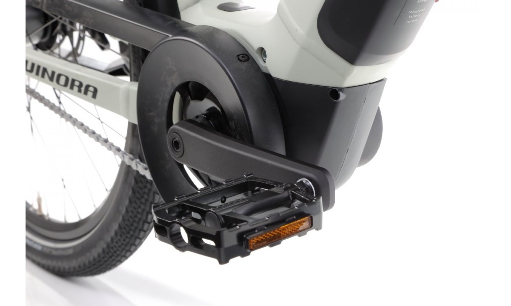 Rower trekkingowy elektryczny Winora Sinus N5f Eco Gent - szary