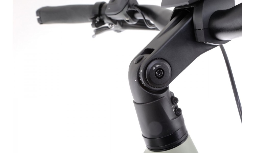 Rower trekkingowy elektryczny Winora Sinus N5f Eco Gent - szary