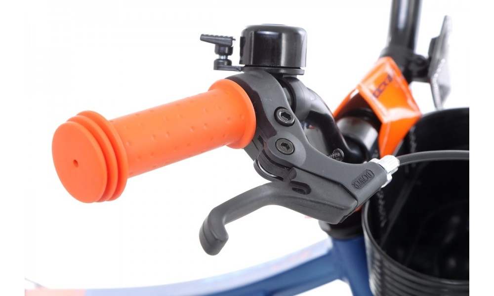 Rower dziecięcy Tabou Rocket Alu Lite 14  - niebiesko-pomarańczowy