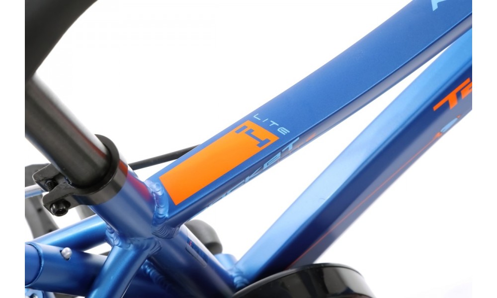 Rower dziecięcy Tabou Rocket Alu Lite 14  - niebiesko-pomarańczowy