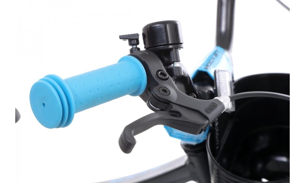 Rower dziecięcy Tabou Rocket Alu Lite 14  - szaro-niebieski