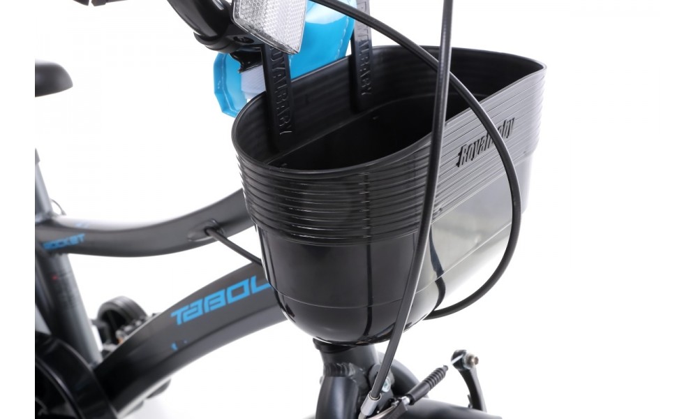 Rower dziecięcy Tabou Rocket Alu Lite 14  - szaro-niebieski