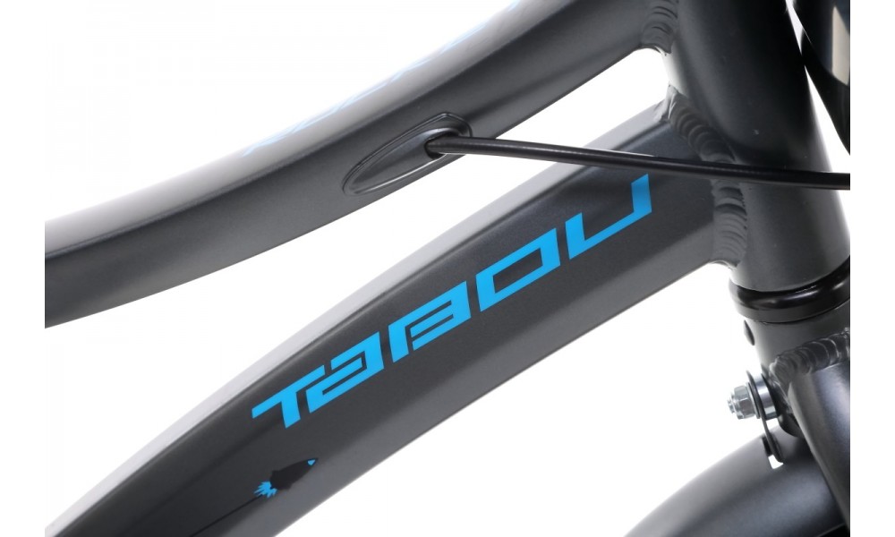 Rower dziecięcy Tabou Rocket Alu Lite 14  - szaro-niebieski