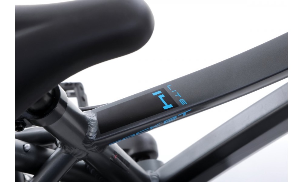 Rower dziecięcy Tabou Rocket Alu Lite 14  - szaro-niebieski