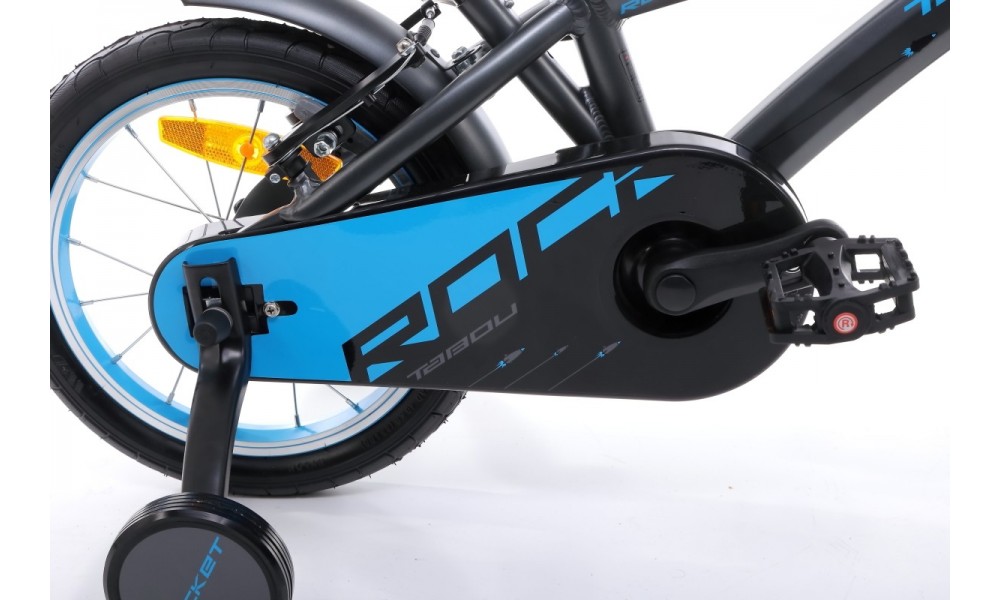 Rower dziecięcy Tabou Rocket Alu Lite 14  - szaro-niebieski