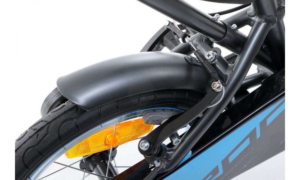 Rower dziecięcy Tabou Rocket Alu Lite 14  - szaro-niebieski