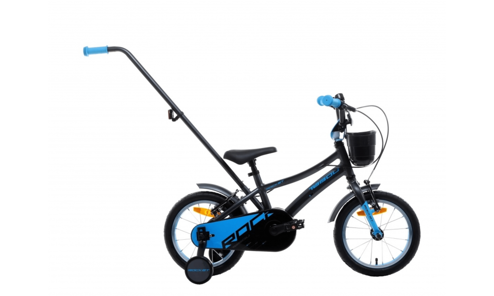 Rower dziecięcy Tabou Rocket Alu Lite 14  - szaro-niebieski