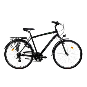 Rower trekkingowy Romet Wagant LIMITED - czarno-zielony 1