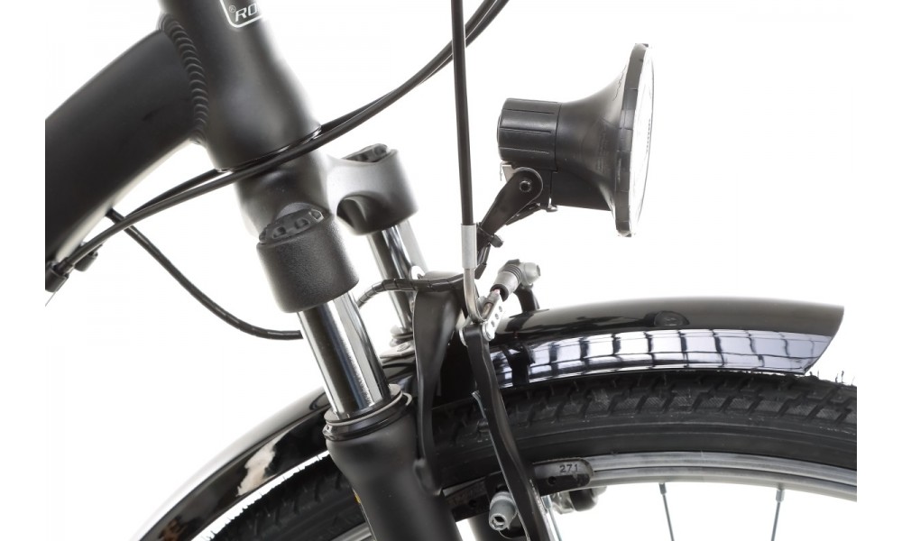 Rower trekkingowy Romet Wagant LIMITED - czarno-zielony