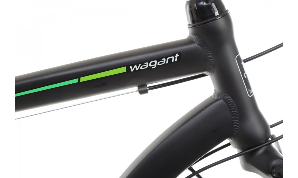 Rower trekkingowy Romet Wagant LIMITED - czarno-zielony