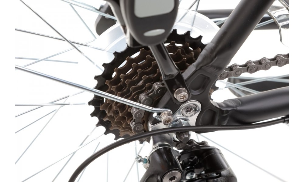 Rower trekkingowy Romet Wagant LIMITED - czarno-zielony