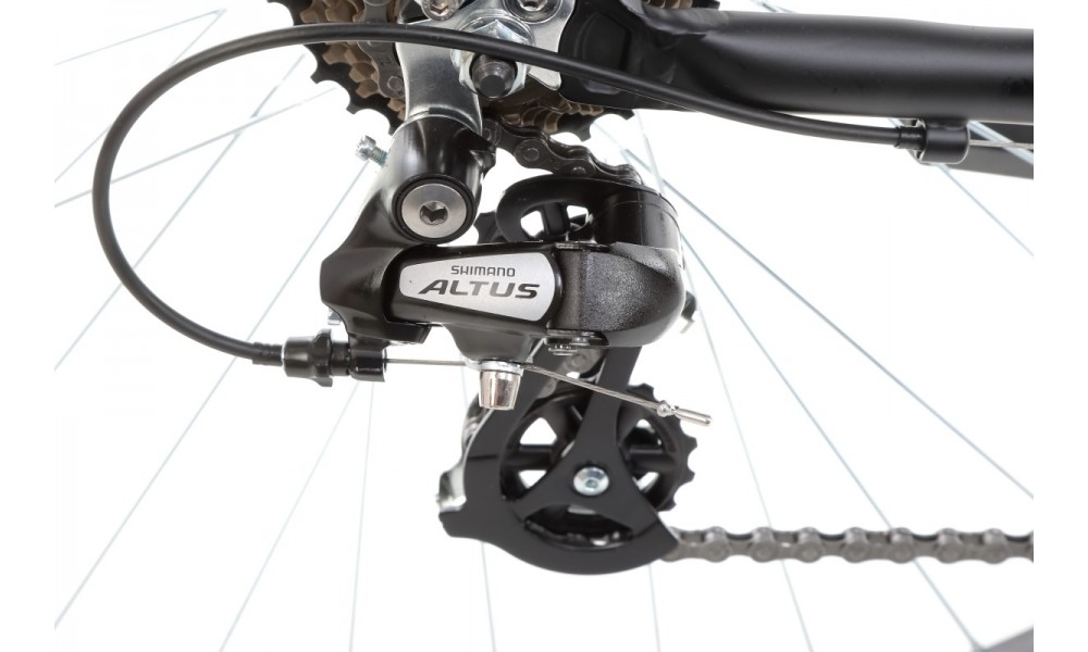 Rower trekkingowy Romet Wagant LIMITED - czarno-zielony