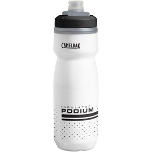 Bidon CamelBak Podium Chill 620ml - biało-czarny 1