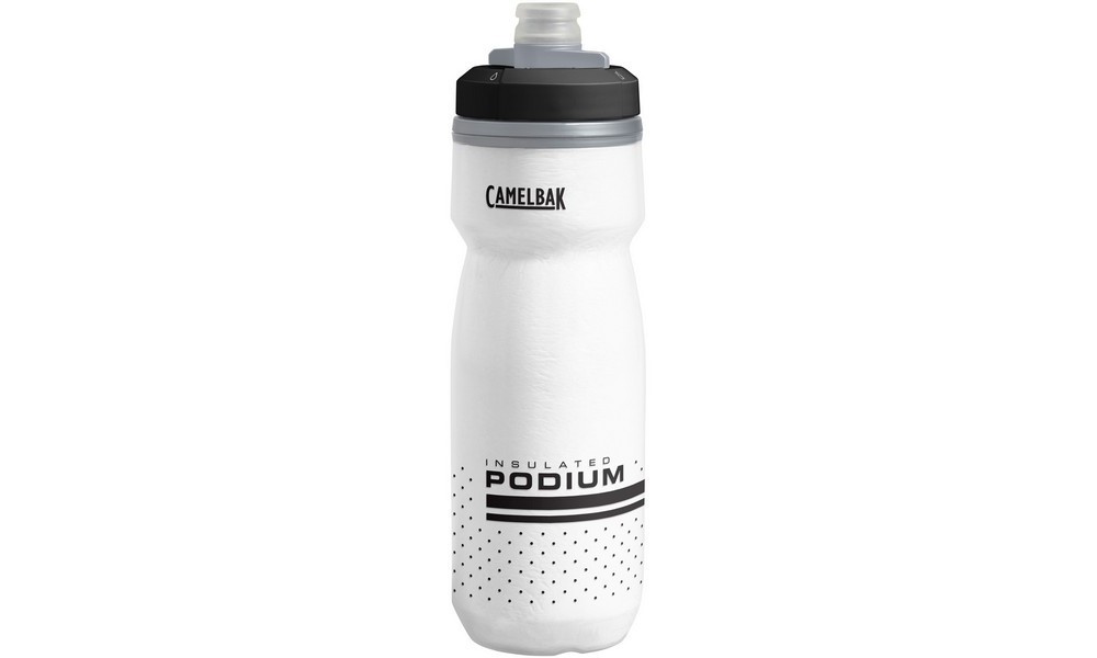 Bidon CamelBak Podium Chill 620ml - biało-czarny