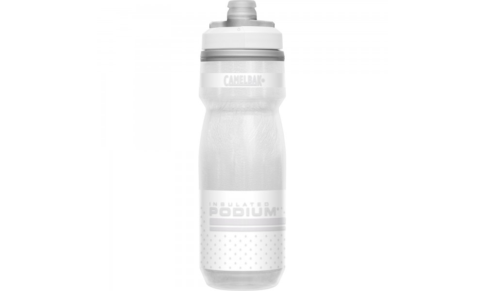 Bidon CamelBak Podium Chill 620ml - szaro-biały