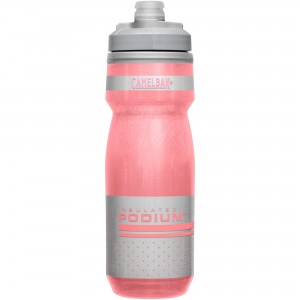 Bidon CamelBak Podium Chill 620ml - różowy-szary 1
